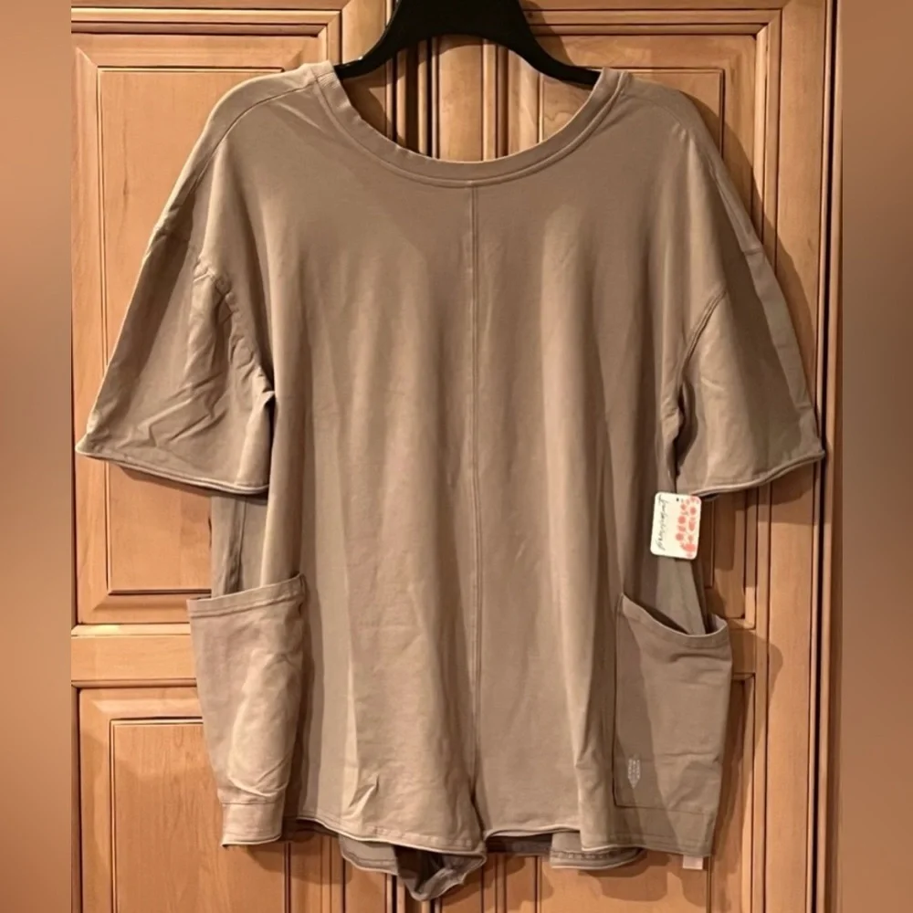 NWT Free People Hot Shot Tee Romper - Picture 7 of 15